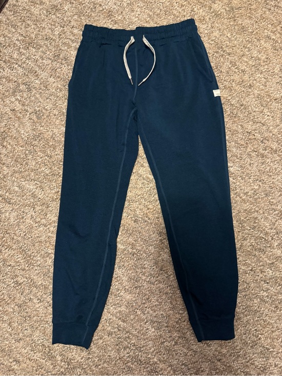 Vuori Pants - Vuori dark heathered teal Halo Performance jogger